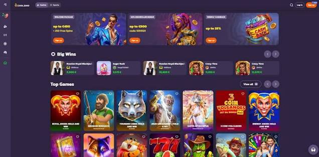Reseña del Casino Coolzino